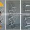 silver magazine holder aluminum acrylic catalogue holders pull up brochure stand