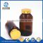 250ml amber glass pharmaceutical bottle with screw cap