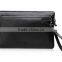 Man envelope clutch genuine leather simple bags soft leather men's certificate bag