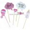 2016 Baby Shower Decorations Kit Includes Banner Sash Balloons Pom Poms more set Photo Booth Props
