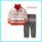 High quality kids outfit clothes boy clothing sets boutique baby set