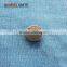 Snap button with custom logo for garment