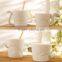 White porcelain gift cup coffee cup