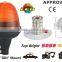 E-MARK SMD Flash Warning Light,ECE MARK 5050 SMD Super Warning Beacon (SR-BL-504S-9) Flexible DIN Mount LED Beacons, 3 Functions