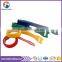 Colorful back to back hook and loop cable tie, reusable back to back cable ties