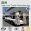 Shandong High Quality Used Low Bed Trailer Low Bed Semi Trailer