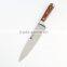 forged color knife wood handle chef knife set
