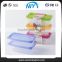 stackable plastic microwave lunch box with air outlet lid