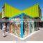 steel structure Coffee Shop Prefab Container Restaurant