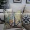 Square Nautical printed bed back cushion throw decorative photo cushion