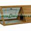 Triangle wooden Rabbit hutch