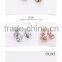 2015 New Arrival OUXI Fashion Design Latest AAA Zircon Ear Stud
