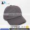 China Factory Daijun New Design OEM High Quality 100%cotton Velcro Grey Colour Men Custom Blank 5 Panel Cap