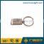 high quality promotional engrave logo metal keychain