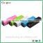 2016 New Design Colourful Portable Charger square Power Bank 2600mah