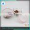 Home decor heat resistant microwavable food container glass