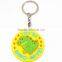 Yiwu Manre bulk PVC/ rubber custom silicone keychain custom shape keychain