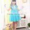 fashion  hot sale Princess baby dress custom movie cosplay favourite princess girl latest dress designs