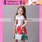 2016 factory direct stylish girls birthday party dresses summer flower baby kids party wear dresses