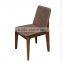 Hot Sale Wood Design Fabric Cushion Dining Chair
