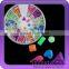 Fluorescent 12colors nail metal studs nail decoration nail studs different shape