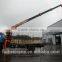hand operated lifting equipment on truck, Model No.:SQ8S4, 8ton truck crane with telescopic booms.
