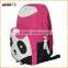 Fashion cool designer panda canvas backpack