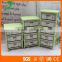 Cube Cheap Bamboo Drawers Accent Cabinet