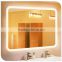 best selling CE R0HS certificate freely customized function bright touch switch bathroom LED wall mirror