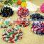 2.5'' High Quality shabby chiffon flower baby hair wholesale