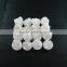 14mm rainbow white plated druzy quartz irregular surface round stone cabochon for DIY pendant charm supplies 4110093