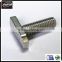 customized M10 stainless steel t head bolt