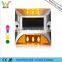 Solar Road Shenzhen Manufacturer 3M Cat Reflector Yellow Amber Flashing Safety Light
