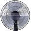2016 electric floor stand pedestal fan with strong grill and heavy round base