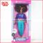 Black African doll Afro hair skin color can customized