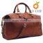 Men's genuine leather duffle gym large travel weekend sports luggage Bag