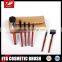 Professional Natural hair Makeup Brushes Kits With Bag