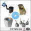 ISO9001 professional machinery supplier sewing machine vending stainless steel shelf wall mounted handrail v-shaped bracket