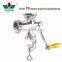JCW-5 hand operate meat grinder for home use with sausage maker