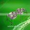 Stainless Steel Pet Double Bowl / Pet Dual Bowl for Dog Cat Etc Small Animal