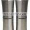 special stainless steel salt and pepper mill for salad dressing