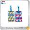 Custom bulk soft pvc multicolor flexible luggage tags