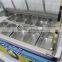 Dairy display-series Ice porridge display-series /commercial freezer /Horizontal test the daity counter