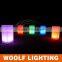 Modern RGB Garden and Yard Used Rechargeable Illuminated LED Pillar Light