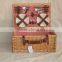 wholesale willow picnic basket for 2 or 4 persons, wicker basket made in China