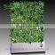 SJLJ013400 artifcial grass wall decorative plastic garden hedge with pot