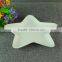Decoration Five Pointed Star Shaped Ceramic Porcelain Plate Dishes Wholesale