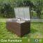 Waterproof garden rattan storage box