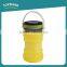 New design outdoor camping foldable rechargeable silicon portable solar lamp