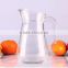 Hot selling good quality juice jug & coffee jug & glass water jug with side handle